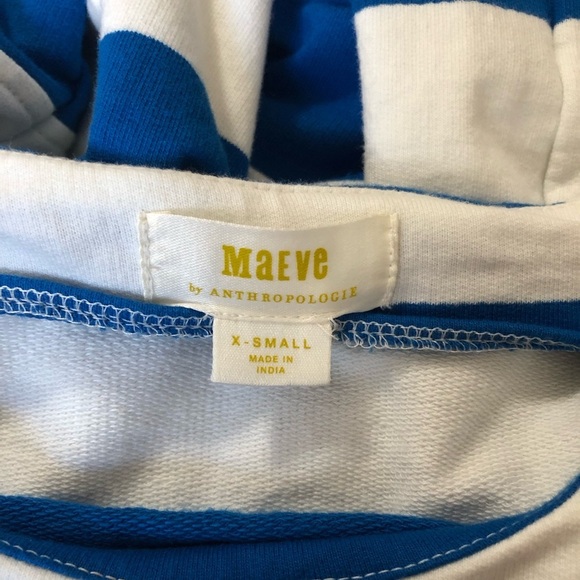 ANTHROPOLOGIE MAEVE French Terry Sweatshirt Size XS - Picture 10 of 14